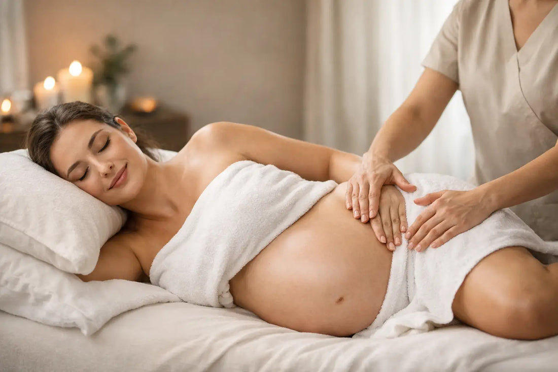 Pregled prenatalne masaže v salonu